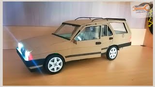 🔥 Kartondan Tofaş Kartal Yapımı 🔥 How to make cardboard car Kartondan Araba [upl. by Japeth]