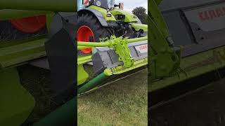 Kosiarka Claas Disco 9700 RC Auto Swather z kondycjonerem i przenośnikiem taśmowym claas [upl. by Hareehahs]