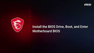 MSI® HOWTO Update BIOS in Click BIOS X Using MFlash [upl. by Ardie]