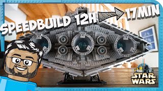 LEGO Star Wars 75252  Impérial Star Destroyer UCS  SPEEDBUILD [upl. by Tirrell]