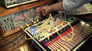 Buchla Easel amp 208r  Ambient Patch C [upl. by Kcirddehs]