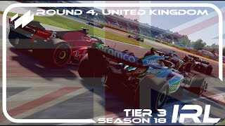 Invictus Racing League F1 23 Tier 3  Round 4  Silverstone [upl. by Einrae120]