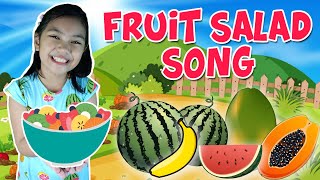 FRUIT SALAD SONG  WATERMELON SONG  ACTION SONG FOR KIDS [upl. by Ellocin]