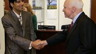 Afghan interpreter meets senators who helped him reach US [upl. by Kos129]