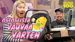 Mitä vauva tarvitsee OSTOSLISTA VAUVAA VARTEN 👶 [upl. by Eseeryt845]