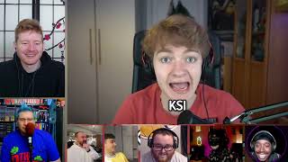 KSI is the funniest minecraft player ever by TommyInnit REACTION MASHUP1629 [upl. by Assilanna]