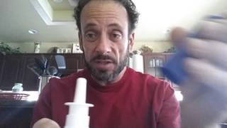 The fun and correct way to use Nasal Spray for allergies [upl. by Atteram]