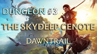 FFXIV Dawntrail  The Skydeep Cenote Dungeon First Run Sage POV [upl. by Llennol]