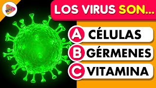 35 Preguntas de BIOLOGÍA 🧫🦠🪴¿Cuánto sabes🤔 Test de Biología  TriviaReto✅ [upl. by Bronny]