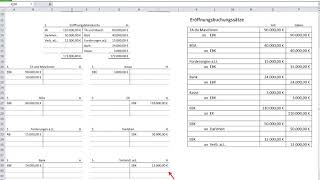 EBK und SBK Eröffnungsbilanzkonto und Schlussbilanzkonto [upl. by Ayik]