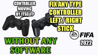 How to FIX any controller or joystick LeftRight Stick Analog Inverted 2024  Without Any Software [upl. by Enelyt250]