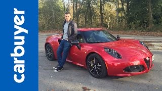 Alfa Romeo 4C Coupe indepth review  Carbuyer [upl. by Absalom186]