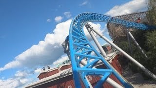 Blue Fire Megacoaster OnRide Europa Park [upl. by Flem426]