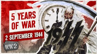 Week 262  The War is Five Years Old  WW2  September 2 1944 [upl. by Pangaro468]