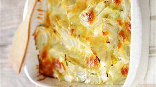 Recette  Gratin de fenouil [upl. by Batsheva218]