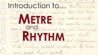 METRE amp RHYTHM in POETRY  Poetic examples definitions amp analysis from English Literature [upl. by Aissela795]