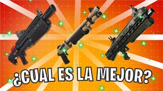 ¿CUAL ES LA MEJOR ESCOPETA  PesadaArieteAutomática  FORTNITE ¿Que escopeta conviene Capitulo 3 [upl. by Erida]