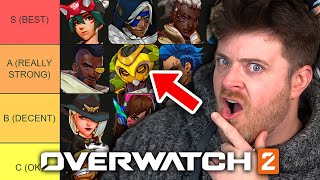 The Mid Season 8 Overwatch 2 Hero Tier List 👀 [upl. by Saul]