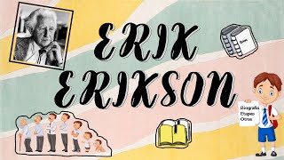 Erik Erikson Teoría del desarrollo psicosocial [upl. by Asiulana]