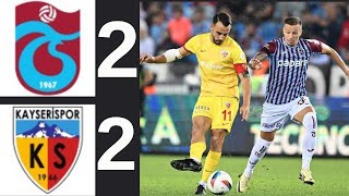 Trabzonspor vs Kayserispor Trendyol Süperlig Maçı trabzonspor kayserispor efootball2024 [upl. by Binnings]