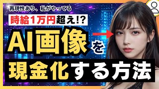 【AI×画像生成】時給1万円越え。おすすめAI副業5選 [upl. by Vey]