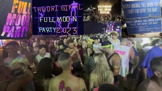 Full moon beach party 2023 Koh phangan at 2am [upl. by Caralie]