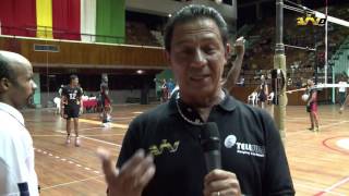 Volleybal WK Kwalificatie  Suriname  Guadeloupe [upl. by Hadlee]