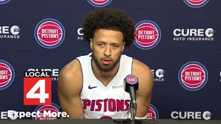 Full remarks Langdon Bickerstaff Cunningham at Pistons media day [upl. by Ledah187]