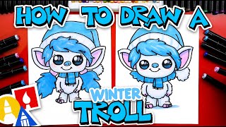 How To Draw A Winter Troll [upl. by Gies257]