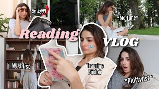 Gehypte Bücher Live Reaktionen Bookshopping ampampamp  READING VLOG ohne Spoiler [upl. by Warwick]