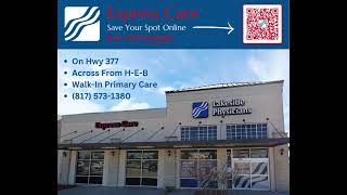 Urgent Care Granbury Texas  Walk In Care  Express Care [upl. by Nitsug613]