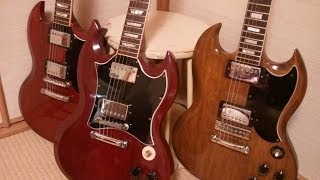 Gibson SG Sound Test 70s90s00s SG Standard amp 61Reissue [upl. by Chandler]