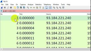 How to Filter by destination IP Address using wireshark [upl. by Ahtnahc]