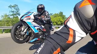 M1000RR VS Built motor S1000RR and butchered S1000RR [upl. by Merton145]