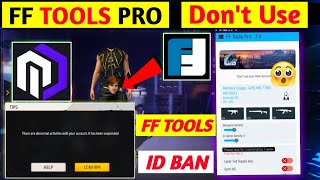 FF TOOLS PRO quotDont Usequot🔥 FF ID BAN ⚡ FF TOOLS DOWNLOAD  USE KAISE KAREN  NEW FF TOOL 2023 How To [upl. by Llerrud]