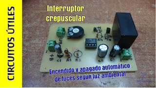 Interruptor Crepuscular CU 13 Colaborativo Navidad 2015 [upl. by Pylle77]