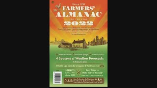 2022 Farmers Almanac released August 17 [upl. by Sarina]