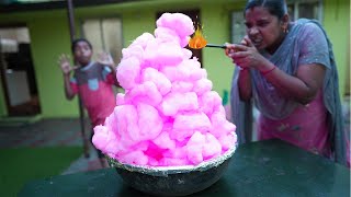 Cotton Candy vs Fire Experiment  இவ்ளோ பஞ்சி மிட்டாய் மேல் தீ பட்டால் என்ன ஆகும் [upl. by Aniretak]