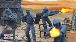 Halo  The New Threat Army Men Stop Motion [upl. by Erinna]