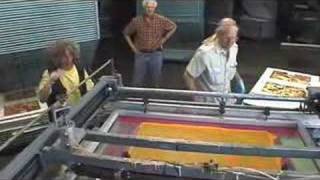 The Making of a Serigraph Print [upl. by Ardeha]