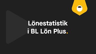 Lönestatistik i BL Lön Plus [upl. by Nerti]