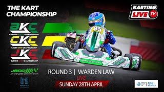 The Kart Championship 2024 Round 3 Warden Law  Sunday LIVE [upl. by Grevera]