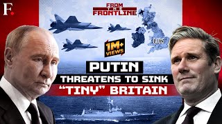 Putin Sends Warships Nuclear Bombers Near English Channel to “Spook” the UK  From The Frontline [upl. by Brynne]