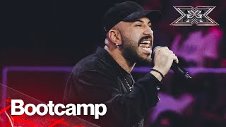 Alfredo Bruno mostra il suo lato “Human” a X FACTOR 2024  BOOTCAMP [upl. by Trubow]