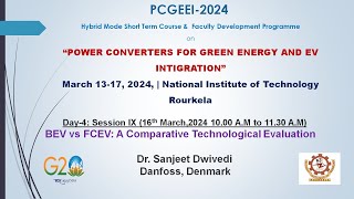 PCGEEI2024 Session 9 Dr Sanjeet Dwivedi Danfoss Denmark [upl. by Oht]