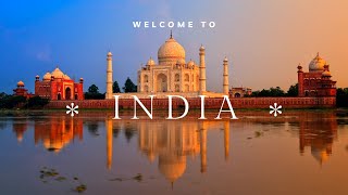 Welcome to India  4K exploring vibrant India [upl. by Evelunn531]