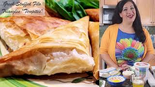 These Greek Cheesestuffed Filo Triangles quotTiropitesquot will impress your guests [upl. by Alban693]