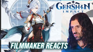 Filmmaker Reacts Genshin Impact  Shenhe [upl. by Lianne]