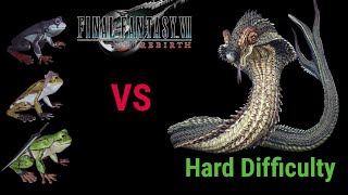 Midgardsormr Frogs on Hard Difficulty  FF7 Rebirth [upl. by Hedelman]