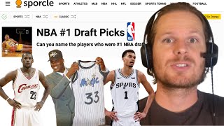 Name ALL of the 1 Overall NBA Draft Picks [upl. by Alcus]